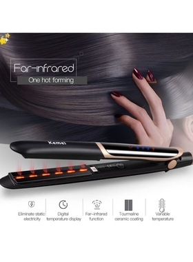 New 2-in-1 Professional-Quality Flat iron hair Straightener