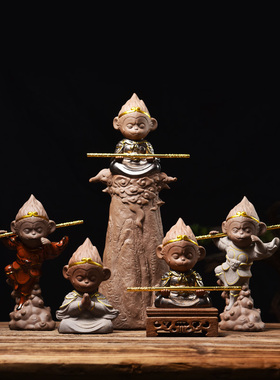 【停产优惠】陶瓷孙悟M空齐天大圣摆件