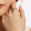 Lazy cat open ring s925 sterling silver versatile adjustable animal ring jewelry accessories for women