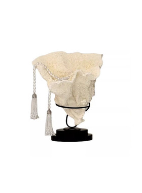 中古老钱风样板间卧室床头柜装饰画珊瑚摆件香薰软装摆件桌面饰品