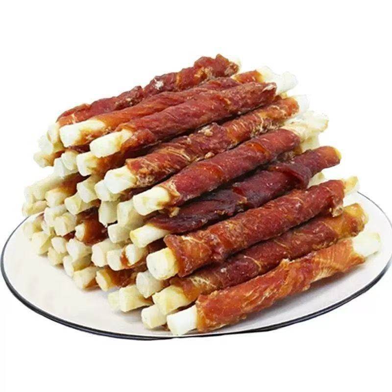 宠物零食狗狗零食耐咬洁齿鸡鸭肉绕饼干磨牙棒大中幼型犬泰迪金毛,淘宝优惠券,粉丝福利购,淘宝优惠卷