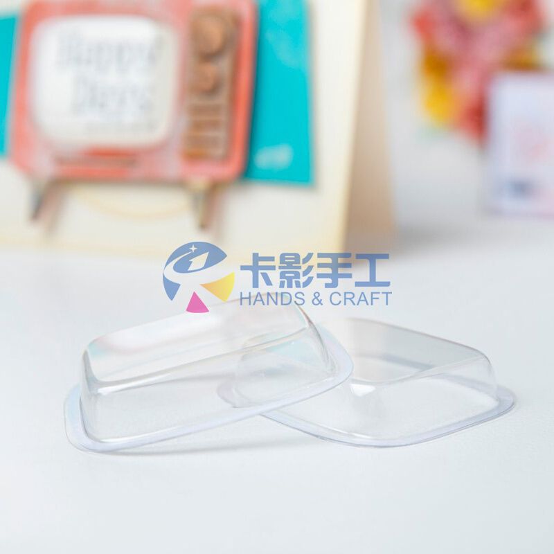 Sizzix   摇摇卡配件 664920 圆形方形( 5.72cm x 4.45cm) 6个装 - 图2