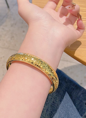 金包银手镯碎冰冰轮胎镯樱花碎冰冰手镯吉言手镯