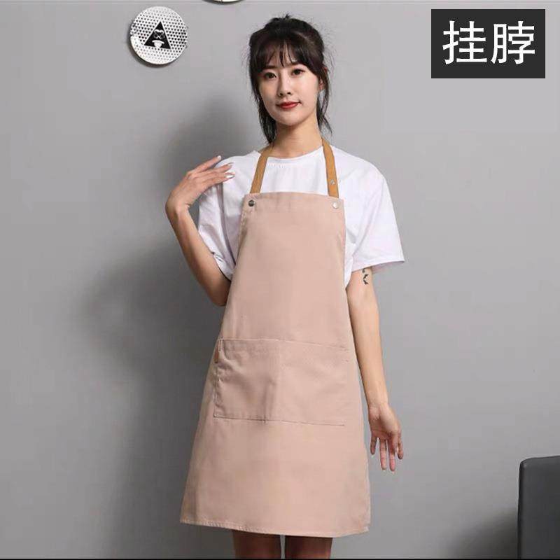 爆款高档帆布围裙广告加印LOGO男女围裙园艺咖啡餐厅厨房居家用工,淘宝优惠券,粉丝福利购,淘宝优惠卷