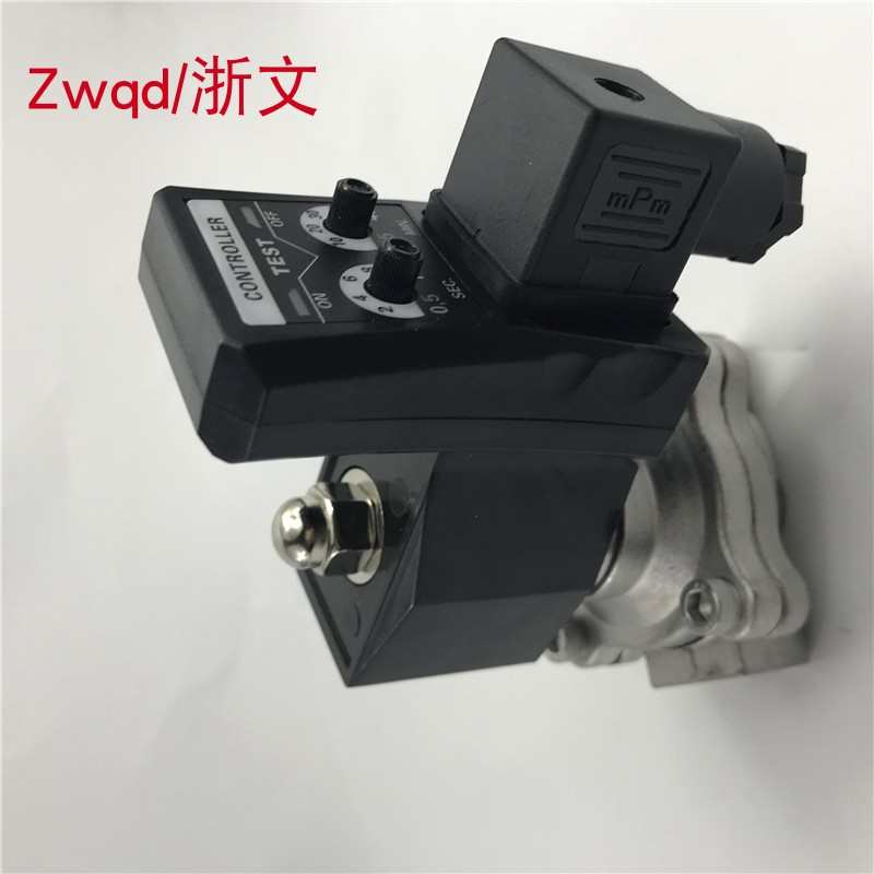 不锈钢电子排水阀电磁排水器 定时放水阀4分DN15K 6分DN20 1寸DN2 - 图2