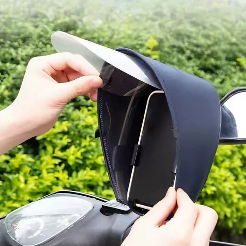 Электромобиль, ультратонкий держатель для телефона, магнитный водонепроницаемый дождевик, защита от солнца