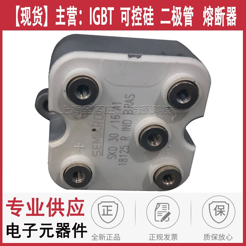 西门康可控硅SKD30/04A1/02A1/08A1/12A1/14A1/16A1桥式整流器 - 图0