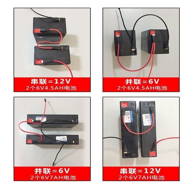 童车电瓶6V4.5ah12V7AH6伏儿童电动车摩托车汽车电瓶电子秤蓄电池-图0