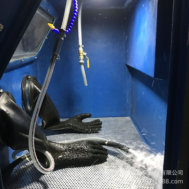 供应湿式手动喷砂机 环保无尘水喷砂机 五金首饰厂液体喷沙机厂家 - 图1