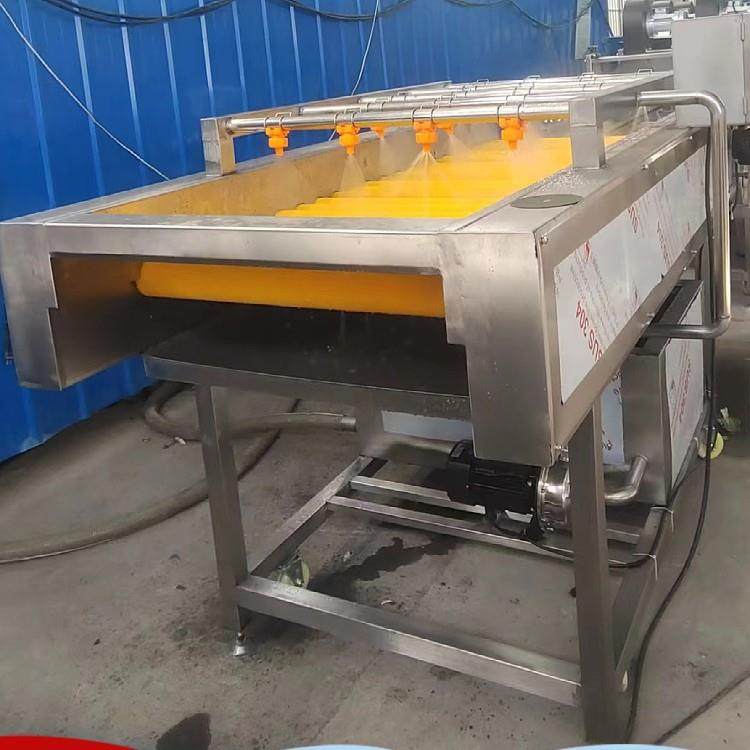 平行毛辊清洗机全自动果蔬去泥清洗设备根茎类去杂设备,淘宝优惠券,粉丝福利购,淘宝优惠卷
