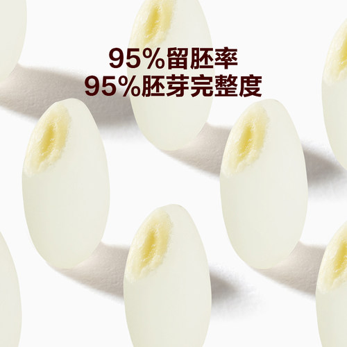 窝小芽有机胚芽米谷物煮粥米杂粮主食95%留胚率500g-图0