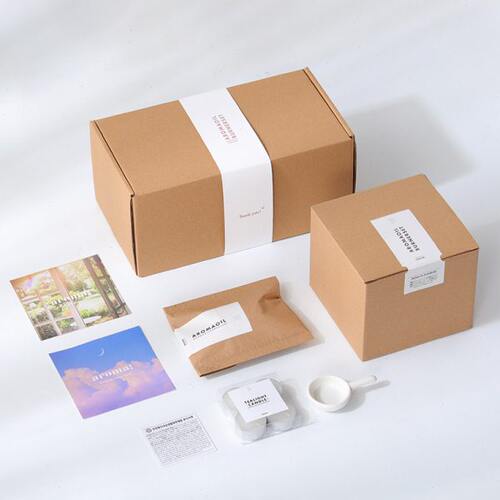 情人节精油韩国竹礼盒蜡烛香薰E套装天然生日礼物ROCH灯潮牌木炉 - 图1