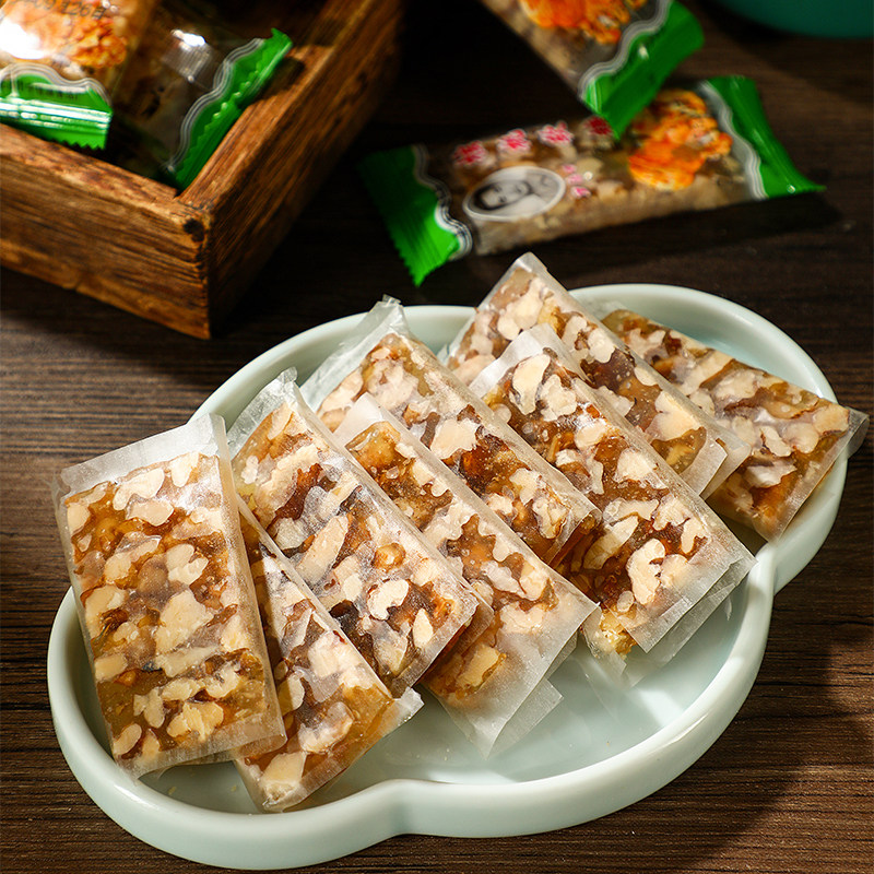 罗志彬核桃软糖贵州传统特产原味核桃牛皮糖麦芽糖纯手工怀旧零食,淘宝优惠券,粉丝福利购,淘宝优惠卷