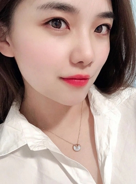 cortifr18K金女不过敏不掉色项链