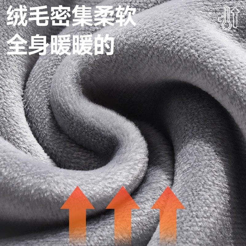 回力加绒加厚休闲运动套装男款冬季保暖连帽卫衣羊羔绒束脚裤子Z,淘宝优惠券,粉丝福利购,淘宝优惠卷