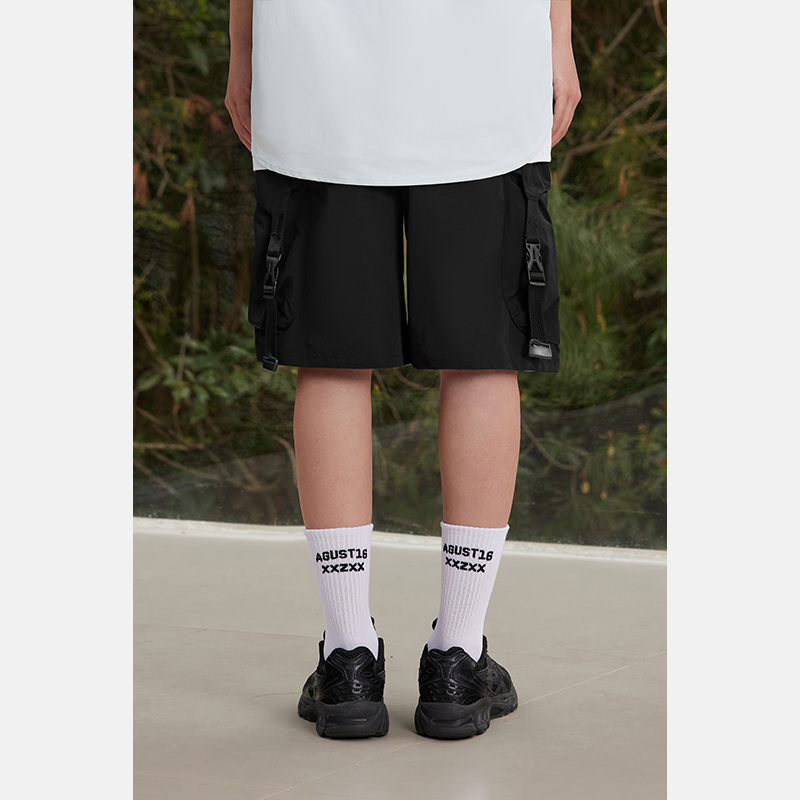 XXZXX防泼水面料工装短裤男女潮牌童装亲子装 2025年夏季新款1302,淘宝优惠券,粉丝福利购,淘宝优惠卷