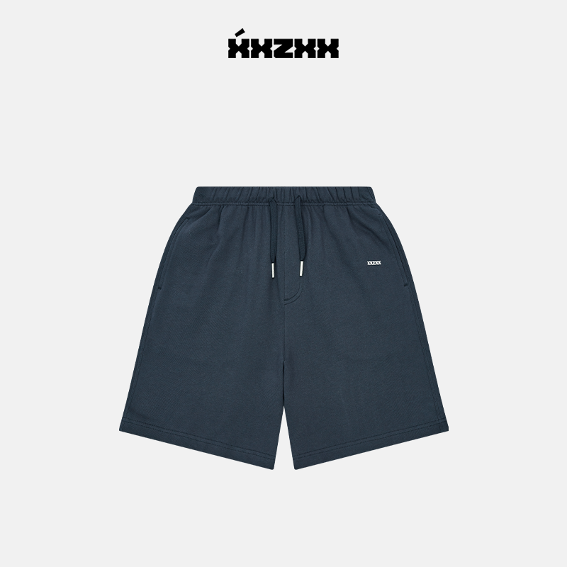 XXZXX印花针织短裤男女款裤子潮牌童装亲子装 2025年夏季新款1203,淘宝优惠券,粉丝福利购,淘宝优惠卷