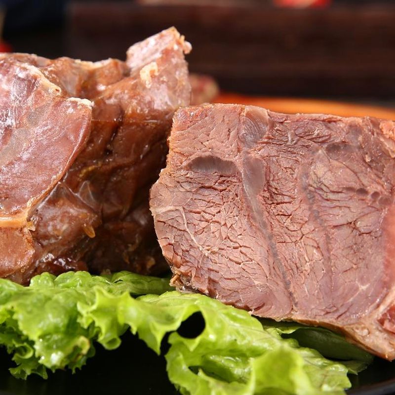 正宗内蒙古酱牛肉卤香牛肉即食牛腱子肉袋装代餐五香牛肉真空包装 - 图2