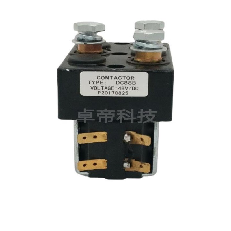 电动托盘搬运车堆高车行走前进后退接触器DC88 24V V48V叉车配件 - 图0