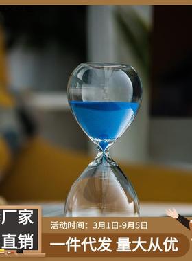 流沙瓶10/30分钟q十分钟网红沙漏时间计时器儿童桌面创意摆件