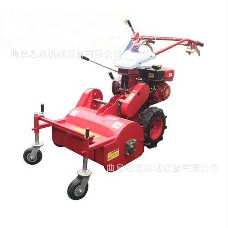 新型热销风冷柴油电启动秸秆粉碎还田机 Q手扶自走式碎草机,淘宝优惠券,粉丝福利购,淘宝优惠卷
