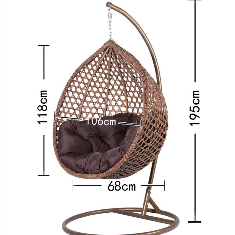 魔叶藤吊椅室内秋千椅室外摇篮椅鸟巢网红懒人草帽式吊篮现货,淘宝优惠券,粉丝福利购,淘宝优惠卷