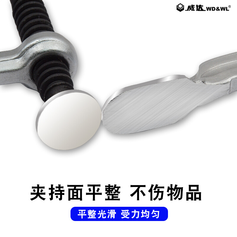 工业级精品胶柄f夹子夹紧器快速固定木工夹g字F夹具1.5米2米