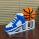 AJ basketball building blocks shoes small particle educational toys