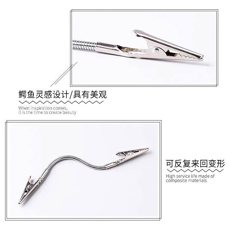 New portable vertical line mosquito coil double-headed crocodile clip
