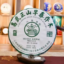 2021 Eight-corner pavilion Yi Wu Zhengshan Early Spring Choo wood Yunnan ancient tree tea raw tea 357 gr