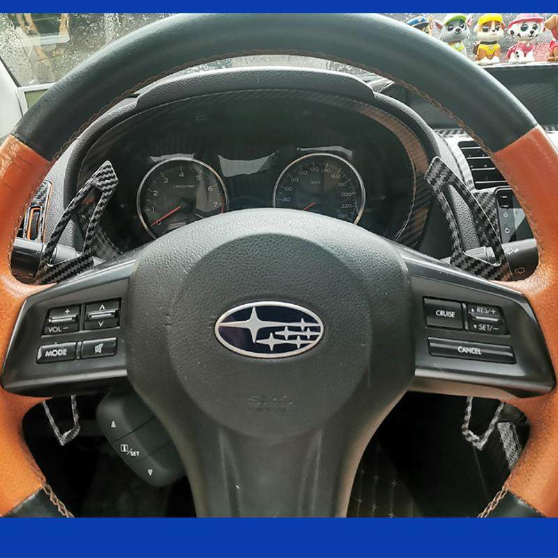 换挡拨片适用斯巴鲁森林人XV傲虎BRZ GT86碳纤维替换式方向盘拨片,淘宝优惠券,粉丝福利购,淘宝优惠卷
