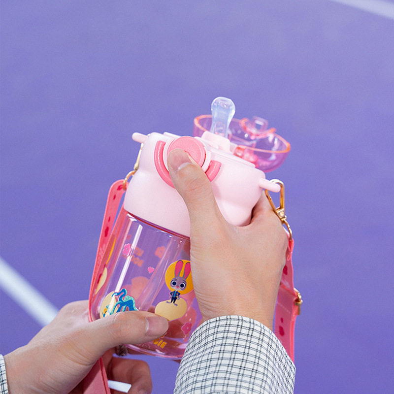 疯狂动物朱迪尼克摇头公仔太空杯儿童上学可爱Tritan的材质一键弹,淘宝优惠券,粉丝福利购,淘宝优惠卷