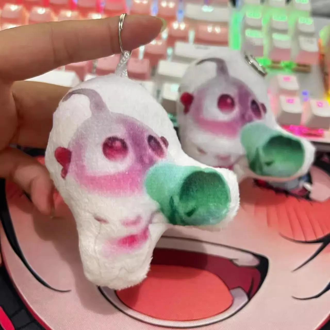 王者荣耀玩偶灵宝语音挂件闺蜜闺蜜想不想和我玩王者荣耀恶搞发声玩偶搞笑钥匙