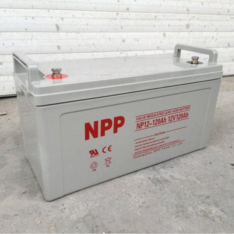 NPP胶体蓄电池12V120AH/NPG12-120AH直流屏UPS备用免维护电源 - 图0