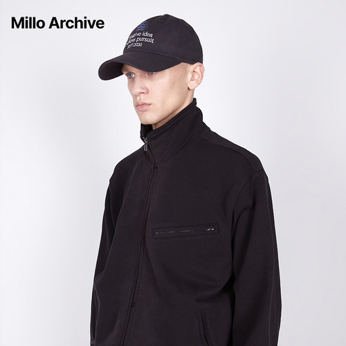 【林一同款】Millo Archive刺绣软顶棒球鸭舌帽中性加长檐显脸小 - 图1