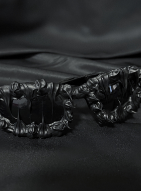 Pi0neeR前卫先锋滴胶墨镜黑荆棘