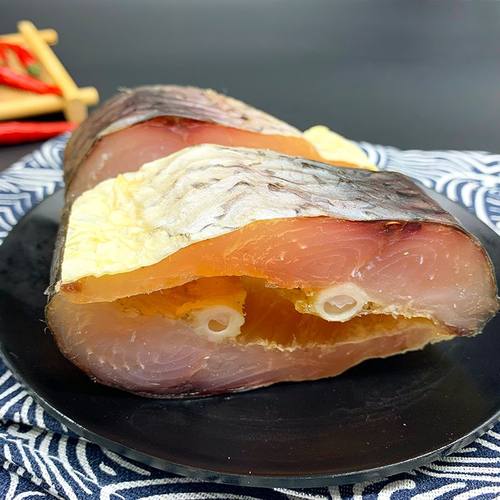 江西特产淡水鱼农家自制风干草鱼块去头去尾青鱼干鲤鱼块咸鱼干货 - 图1