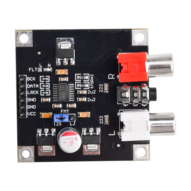 PCM5102/PCM5102A DAC解码器 I2S输入 3.5mm接口输出-图2