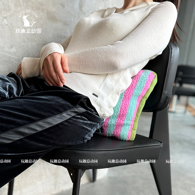 多巴胺猫咪抱枕被子两用办公室午睡靠枕垫空调毯子二合一车载枕头,淘宝优惠券,粉丝福利购,淘宝优惠卷