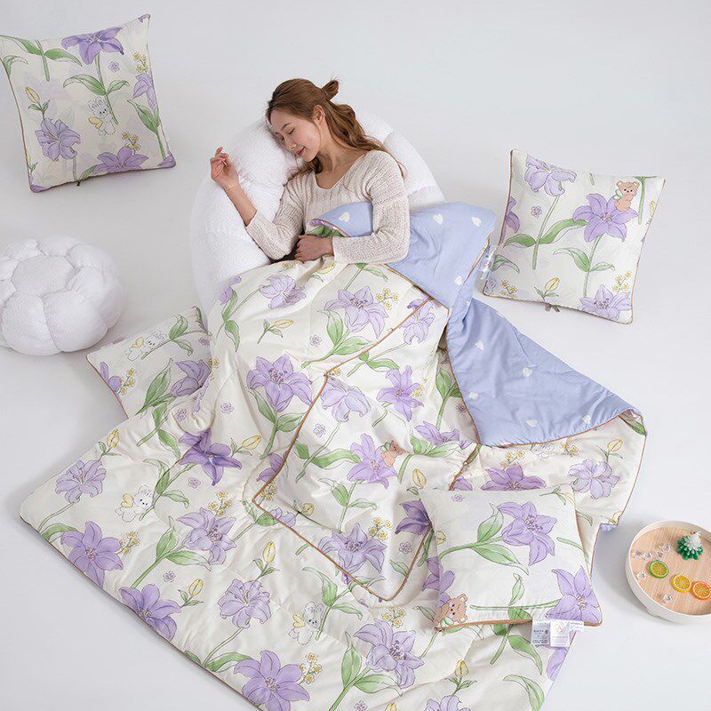 速发全棉抱枕 被子两用车用午睡毯子二合一空调枕头被折叠靠枕夏,淘宝优惠券,粉丝福利购,淘宝优惠卷