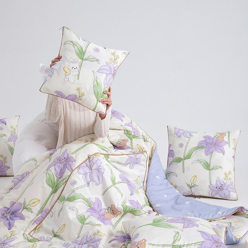 速发全棉抱枕 被子两用车用午睡毯子二合一空调枕头被折叠靠枕夏,淘宝优惠券,粉丝福利购,淘宝优惠卷