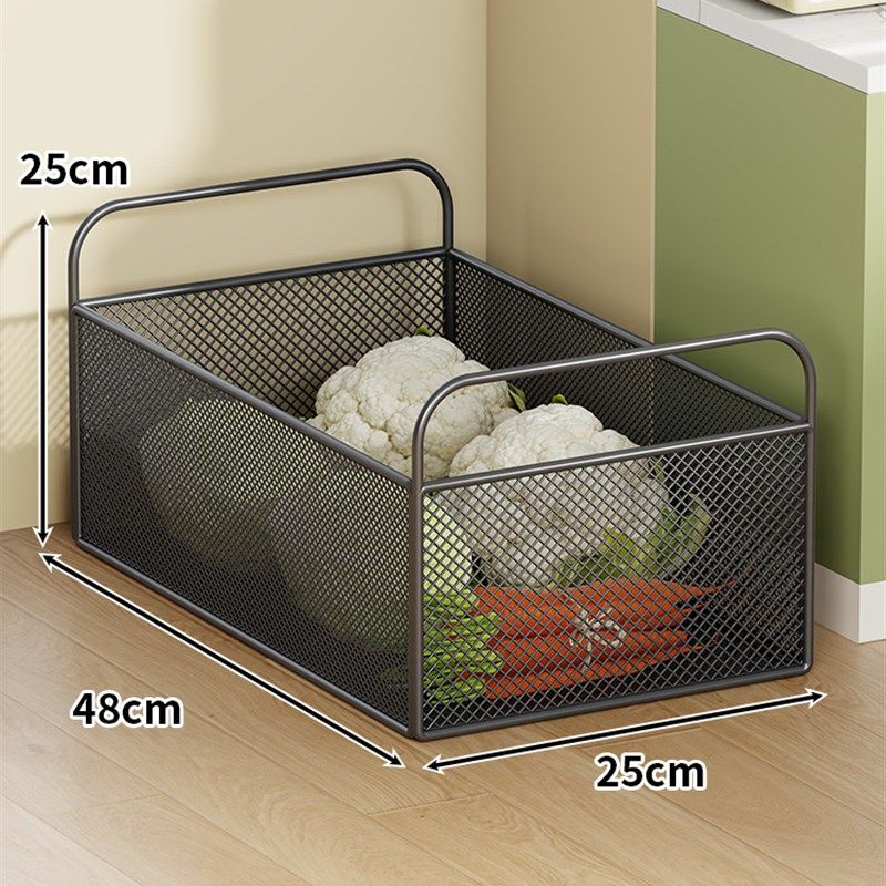 蔬菜置物架厨房水果蔬菜落地式收纳筐可移动果蔬菜篮子家用小推车,淘宝优惠券,粉丝福利购,淘宝优惠卷