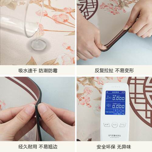 耐脏厨房专e用硅藻泥吸水垫防滑防油可擦免洗高级免打理门口脚垫 - 图3