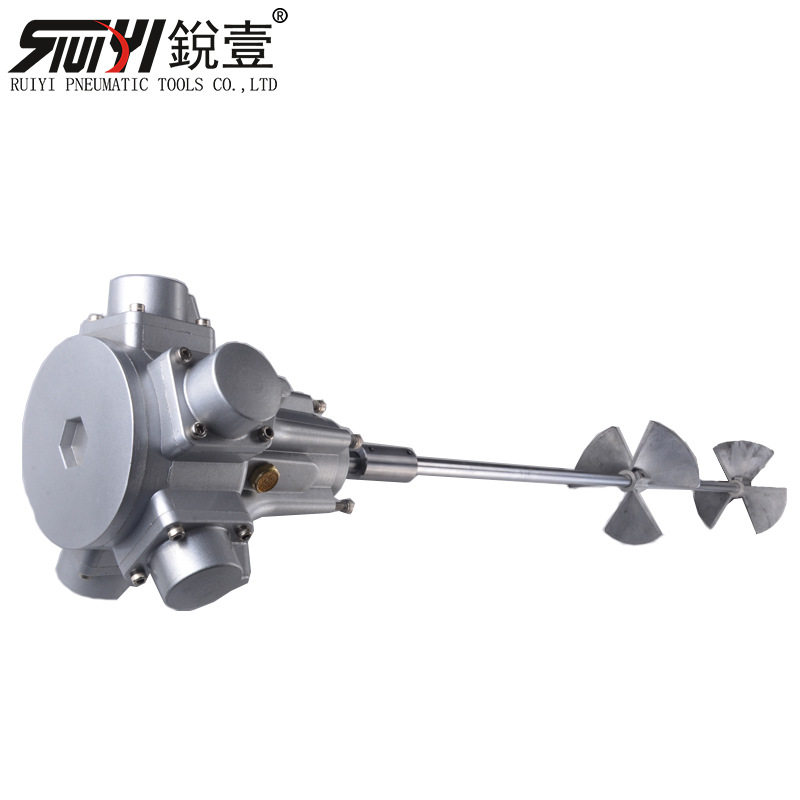 锐壹工业级5气缸50加仑气动横杆搅拌机油漆油墨搅拌器横板搅拌机,淘宝优惠券,粉丝福利购,淘宝优惠卷