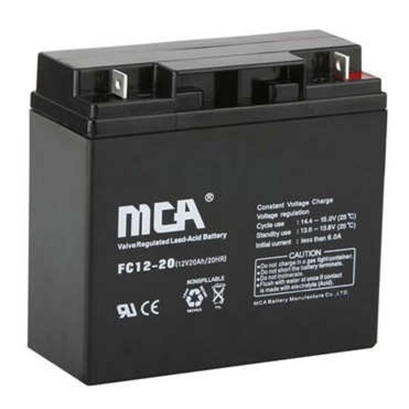 锐牌MCA蓄电池FC12V100AH65AH40AH38A24A20A17A直流屏UPS机房专用 - 图3