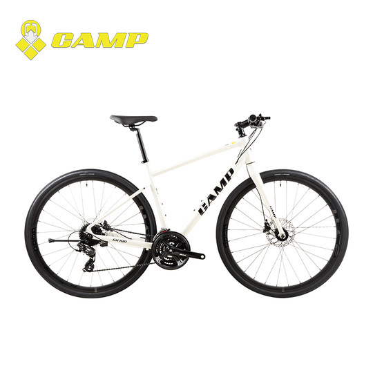 CAMP坎普 GX100公路车平把铝合金单车24速砾石瓜车纯油碟自行车