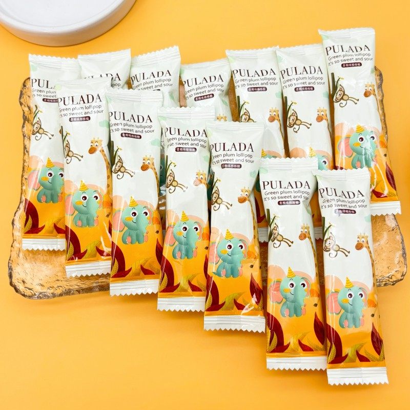 英国PULADA无糖青梅味网红棒棒糖喜糖婚糖低脂零食糖果维c,淘宝优惠券,粉丝福利购,淘宝优惠卷
