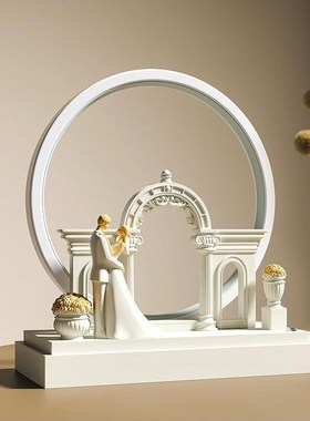 贝汉美情人节送对象闺蜜新娘实用创意K订婚新婚卧室摆装饰品件