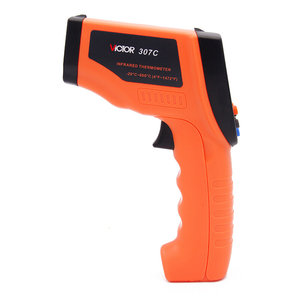 胜利仪器红外线测温仪 工业油温测温枪 数显激光 手持式 VC307C