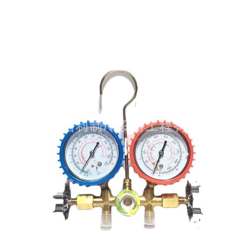 家用空调加氟工具套装R22/12/502制冷剂专用双表CT-536G-A防震 - 图1
